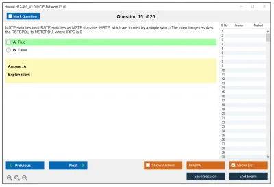 Huawei H12-891_V1.0 HCIE-Datacom V1.0 Practice test exam simulator test engine exam Prep practice test questions answers Image 15