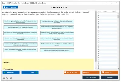 Cisco 400-007 Cisco Certified Design Expert (CCDE v3.0) Practice test exam simulator test engine exam Prep practice test questions answers Image 1