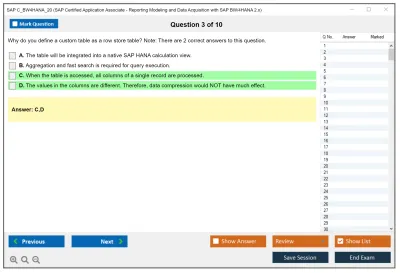 SAP C_BW4HANA_20 SAP Certified Application Associate - Reporting Modeling and Data Acquisition with SAP BW/4HANA 2.x Practice test exam simulator test engine exam Prep practice test questions answers Image 3