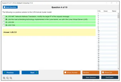 Huawei H13-211 HCIA-Intelligent Computing V1.0 Practice test exam simulator test engine exam Prep practice test questions answers Image 4