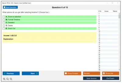 Splunk SPLK-1001 Splunk Core Certified User Practice test exam simulator test engine exam Prep practice test questions answers Image 6