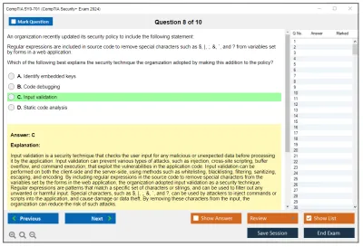 CompTIA SY0-701 CompTIA Security+ Exam 2025 Practice test exam simulator test engine exam Prep practice test questions answers Image 8