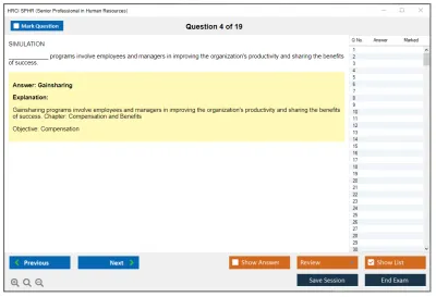 HRCI SPHR Senior Professional in Human Resources Practice test exam simulator test engine exam Prep practice test questions answers Image 4