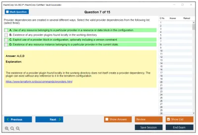 HashiCorp VA-002-P HashiCorp Certified: Vault Associate Practice test exam simulator test engine exam Prep practice test questions answers Image 7