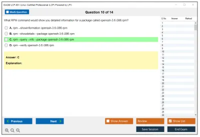 GAQM LCP-001 Linux Certified Professional (LCP) Powered by LPI Practice test exam simulator test engine exam Prep practice test questions answers Image 10