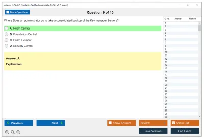 Nutanix NCA-6.5 Nutanix Certified Associate (NCA) v6.5 exam Practice test exam simulator test engine exam Prep practice test questions answers Image 9
