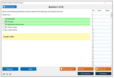 CompTIA CV0-001 CompTIA Cloud+ Practice test exam simulator test engine exam Prep practice test questions answers Image 3