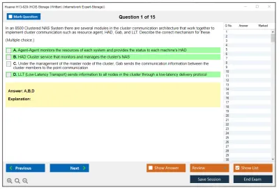 Huawei H13-629 HCIE-Storage (Written) Practice test exam simulator test engine exam Prep practice test questions answers Image 1