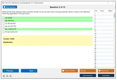 IBM C2010-570 IBM Maximo Asset Management V7.5 Implementation Practice test exam simulator test engine exam Prep practice test questions answers Image 2