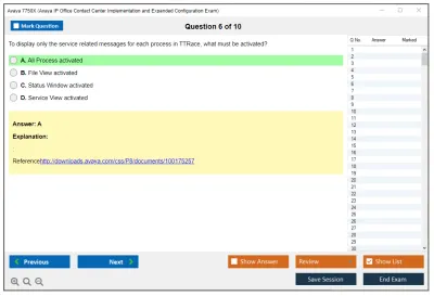 Avaya 7750X Avaya IP Office Contact Center Implementation and Expanded Configuration Exam Practice test exam simulator test engine exam Prep practice test questions answers Image 6