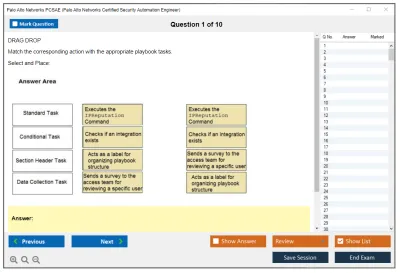 Palo Alto Networks PCSAE Palo Alto Networks Certified Security Automation Engineer Practice test exam simulator test engine exam Prep practice test questions answers Image 1
