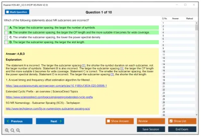 Huawei H35-481_V2.0 HCIP-5G-RAN V2.0 Exam Practice test exam simulator test engine exam Prep practice test questions answers Image 1