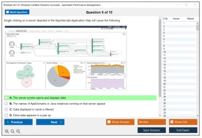 Riverbed 401-01 Riverbed Certified Solutions Associate - Application Performance Management Practice test exam simulator test engine exam Prep practice test questions answers Image 9