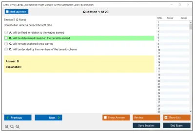 AAFM CWM_LEVEL_2 Chartered Wealth Manager (CWM) Certification Level II Examination Practice test exam simulator test engine exam Prep practice test questions answers Image 1