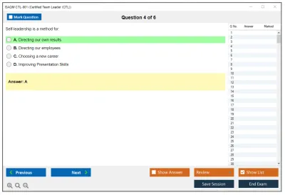 GAQM CTL-001 Certified Team Leader (CTL) Practice test exam simulator test engine exam Prep practice test questions answers Image 4