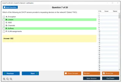 CompTIA JK0-023 CompTIA Network+ certification Practice test exam simulator test engine exam Prep practice test questions answers Image 7