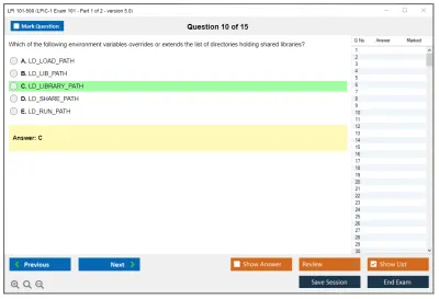 LPI 101-500 LPIC-1 Exam 101, Part 1 of 2, version 5.0 Practice test exam simulator test engine exam Prep practice test questions answers Image 10