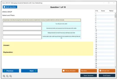 Cisco 200-401 Managing Industrial Networks with Cisco Networking Practice test exam simulator test engine exam Prep practice test questions answers Image 1