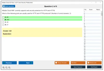 Alibaba Cloud ACP-Sec1 ACP Cloud Security Professional Practice test exam simulator test engine exam Prep practice test questions answers Image 2