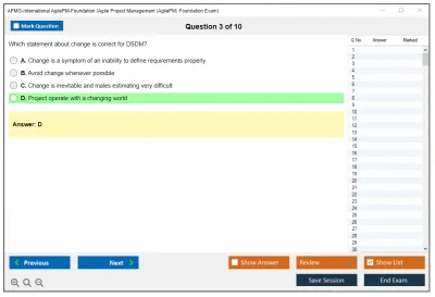 APMG-International AgilePM-Foundation Agile Project Management (AgilePM) Foundation Exam Practice test exam simulator test engine exam Prep practice test questions answers Image 3