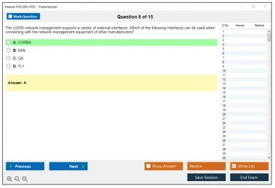 Huawei H35-260 HCSA-Field-Transmission & PTN V1.0 Practice test exam simulator test engine exam Prep practice test questions answers Image 8