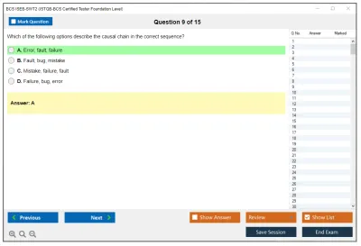 BCS ISEB-SWT2 ISTQB-BCS Certified Tester Foundation Level Practice test exam simulator test engine exam Prep practice test questions answers Image 9