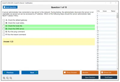 CompTIA SK0-005 CompTIA Server+ Certification Exam Practice test exam simulator test engine exam Prep practice test questions answers Image 1