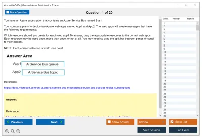 Microsoft AZ-104 Microsoft Azure Administrator Practice test exam simulator test engine exam Prep practice test questions answers Image 1