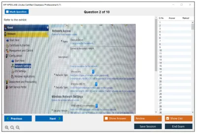 HP HPE6-A68 Aruba Certified ClearPass Professional (ACCP) 6.7 Practice test exam simulator test engine exam Prep practice test questions answers Image 2