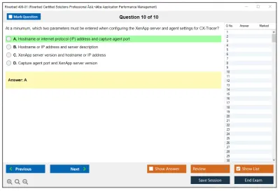 Riverbed 499-01 Riverbed Certified Solutions Professional – Application Performance Management Practice test exam simulator test engine exam Prep practice test questions answers Image 10