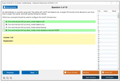 Nutanix NCM-MCI-5.15 Nutanix Certified Master - Multicloud Infrastructure (NCM-MCI) 5.15 Practice test exam simulator test engine exam Prep practice test questions answers Image 3
