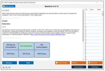 ISC2 CISSP Certified Information Systems Security Professional (CISSP) Practice test exam simulator test engine exam Prep practice test questions answers Image 6