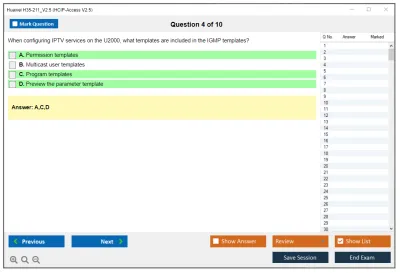 Huawei H35-211_V2.5 HCIP-Access V2.5 Practice test exam simulator test engine exam Prep practice test questions answers Image 4