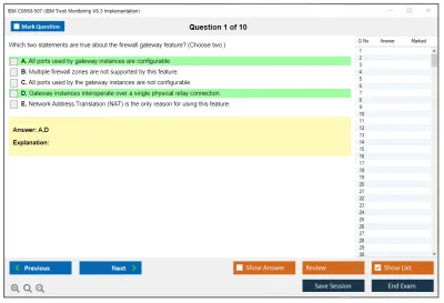 IBM C9560-507 IBM Tivoli Monitoring V6.3 Implementation Practice test exam simulator test engine exam Prep practice test questions answers Image 1