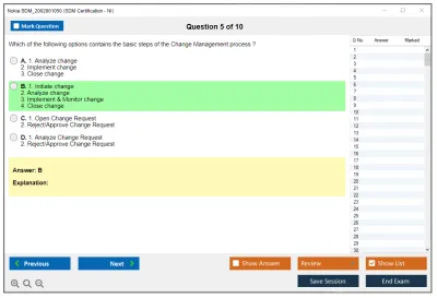 Nokia SDM_2002001050 SDM Certification - NI Practice test exam simulator test engine exam Prep practice test questions answers Image 5