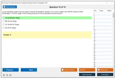 ECCouncil 312-49v9 Computer Hacking Forensic Investigator (v9) Practice test exam simulator test engine exam Prep practice test questions answers Image 10