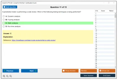 CompTIA PT0-001 CompTIA PenTest+ Certification Exam Practice test exam simulator test engine exam Prep practice test questions answers Image 11