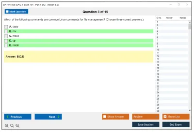 LPI 101-500 LPIC-1 Exam 101, Part 1 of 2, version 5.0 Practice test exam simulator test engine exam Prep practice test questions answers Image 3