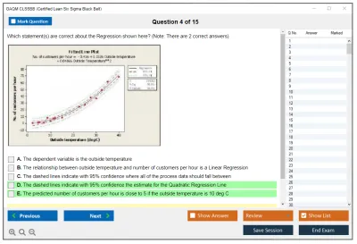 GAQM CLSSBB Certified Lean Six Sigma Black Belt (CLSSBB) Practice test exam simulator test engine exam Prep practice test questions answers Image 4