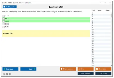 CompTIA JK0-023 CompTIA Network+ certification Practice test exam simulator test engine exam Prep practice test questions answers Image 5