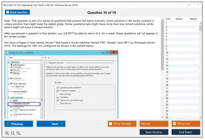 Microsoft 70-743 Upgrading Your Skills to MCSA: Windows Server 2016 Practice test exam simulator test engine exam Prep practice test questions answers Image 10