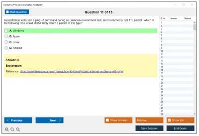 CompTIA PT0-002 CompTIA PenTest+ Certification Exam Practice test exam simulator test engine exam Prep practice test questions answers Image 11