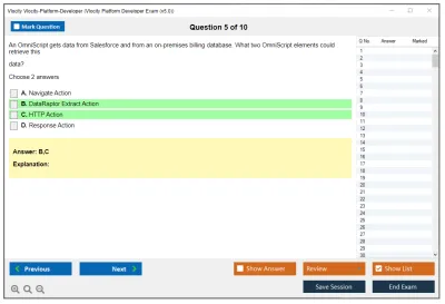 Vlocity Vlocity-Platform-Developer Vlocity Platform Developer Exam (v5.0) Practice test exam simulator test engine exam Prep practice test questions answers Image 5