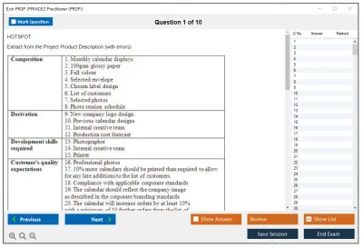 Exin PR2P PRINCE2 Practitioner (PR2P) Practice test exam simulator test engine exam Prep practice test questions answers Image 1
