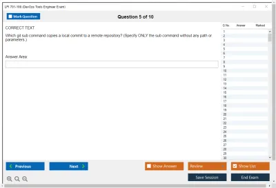 LPI 701-100 DevOps Tools Engineer Practice test exam simulator test engine exam Prep practice test questions answers Image 5