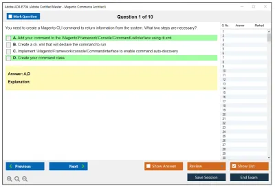 Adobe AD0-E704 Adobe Certified Master - Magento Commerce Architect Practice test exam simulator test engine exam Prep practice test questions answers Image 1