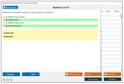 Netapp NS0-002 NetApp Certified Technology Associate Practice test exam simulator test engine exam Prep practice test questions answers Image 2