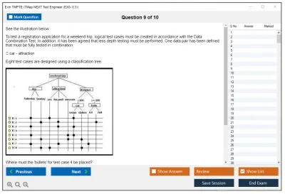 Exin TMPTE TMap NEXT Test Engineer (EX0-113) Practice test exam simulator test engine exam Prep practice test questions answers Image 9