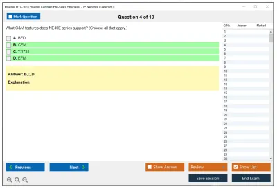 Huawei H19-301 Huawei Certified Pre-sales Associate-IP Network Practice test exam simulator test engine exam Prep practice test questions answers Image 4