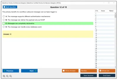 Salesforce Heroku-Architecture-Designer Salesforce Certified Heroku Architecture Designer Practice test exam simulator test engine exam Prep practice test questions answers Image 12